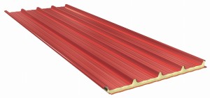 Střešní panely, poliuretan, tloušťka 140mm, TD5